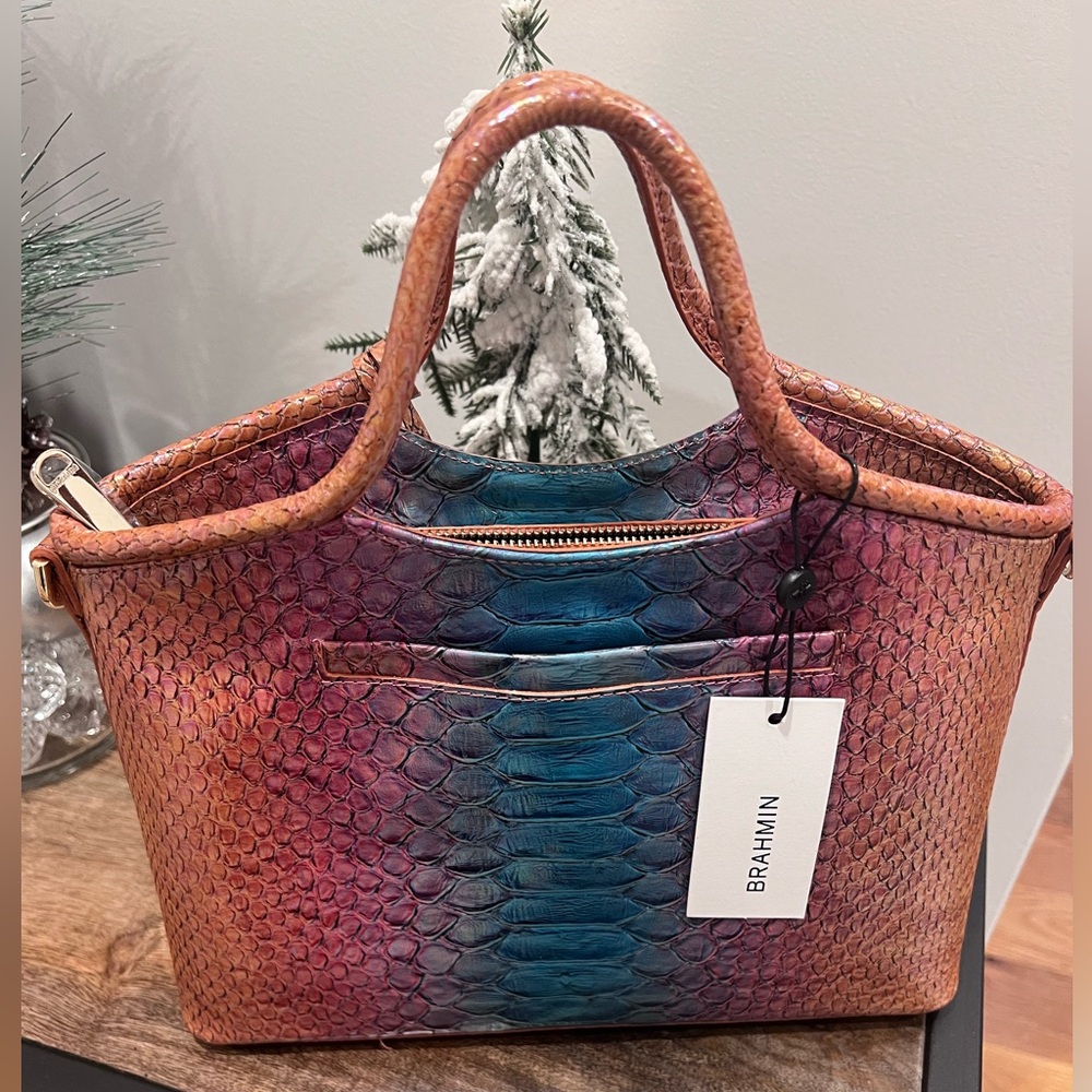 NWT Brahmin Small Elaine Multi Stellaris - Picture 3 of 13